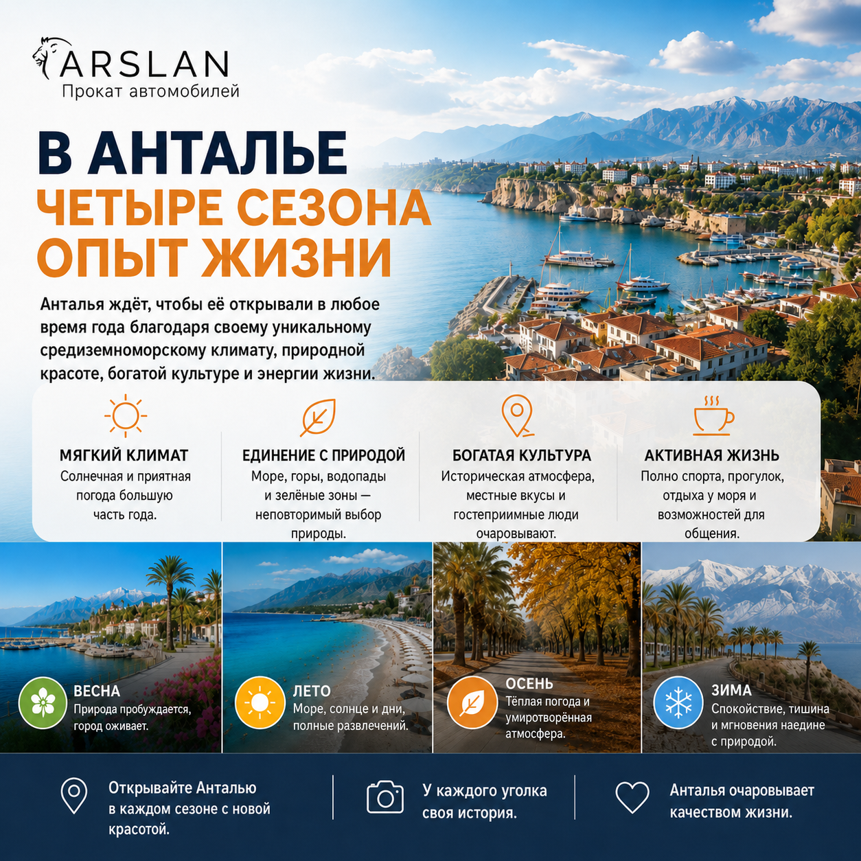 Опыт жизни в Анталье круглый год